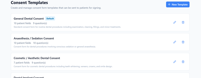 Consent Management in FAB Doctor
